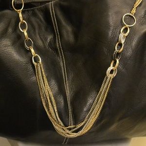 Long tri color Fashion Necklace